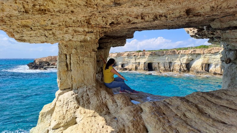Kipar, Capo Greco litice, sea caves